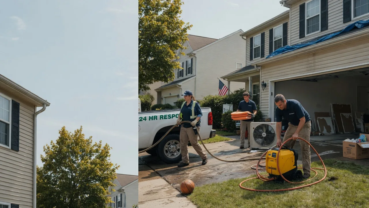 Emergency Water Damage Restoration in North Prairie, WI near me
